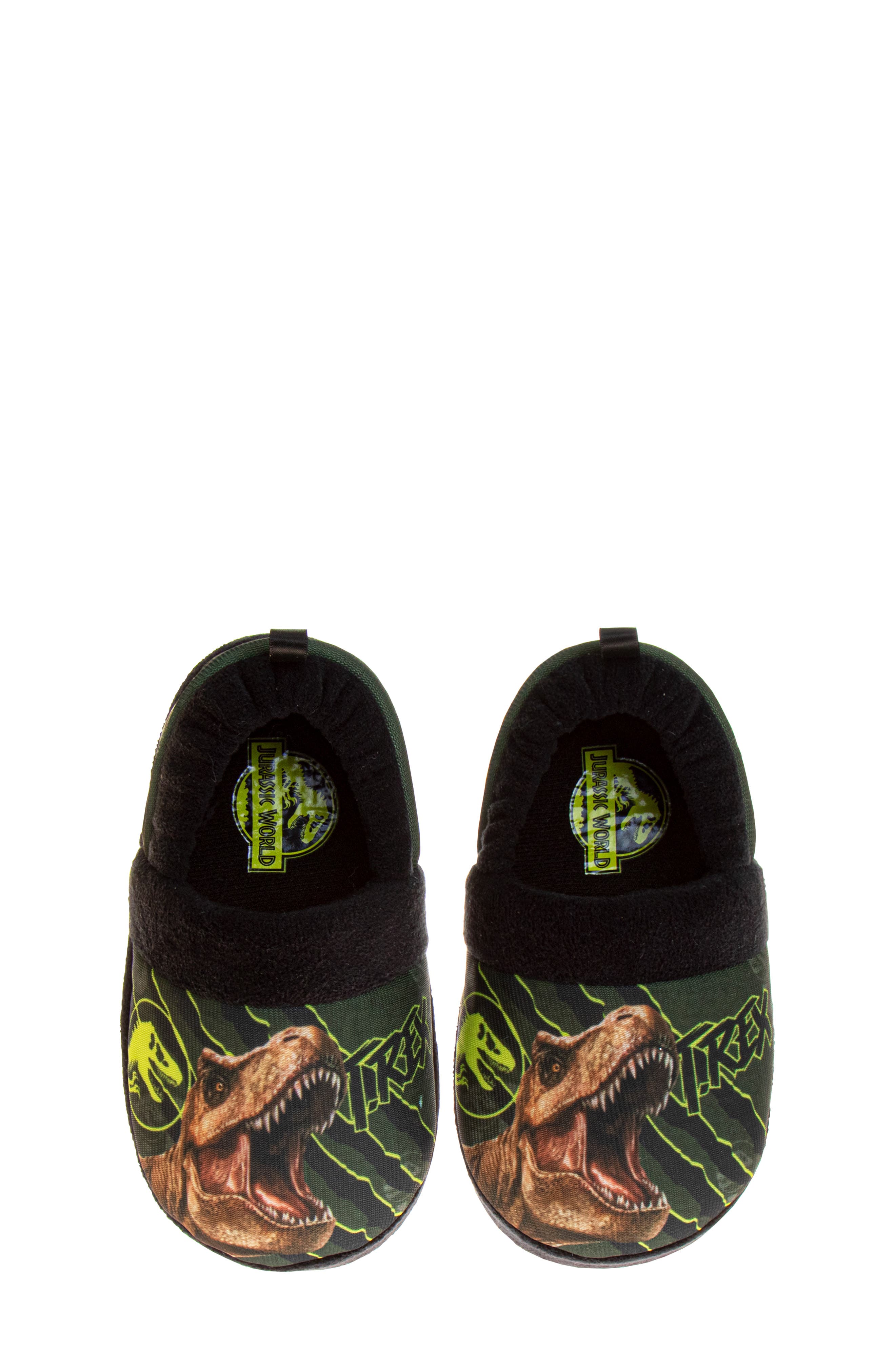 JOSMO Kids' Jurassic Graphic Slipper, Alternate, color, Black