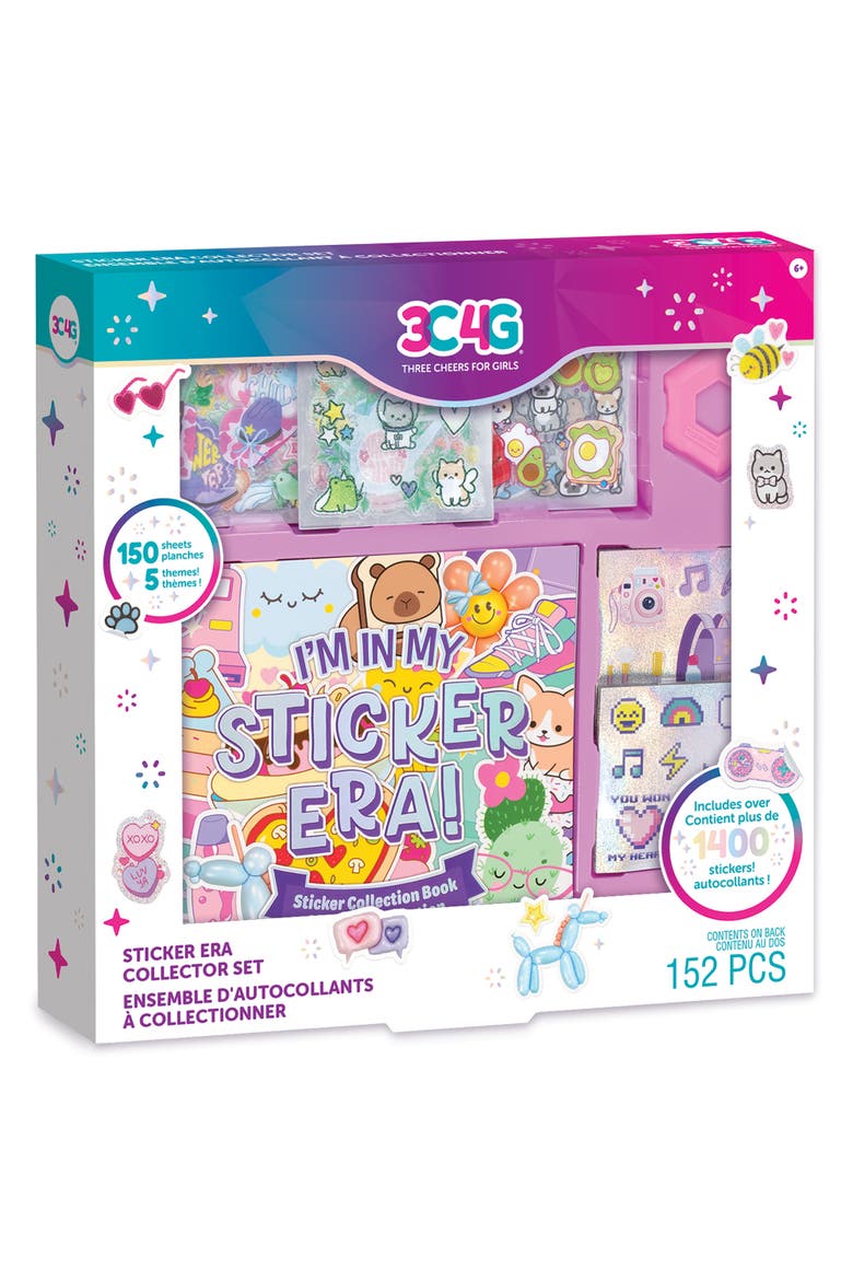 I'm In My Sticker Era Set 150 Sheets, 1400+ Stickers, 5 Themes, Main, color, Multicolored