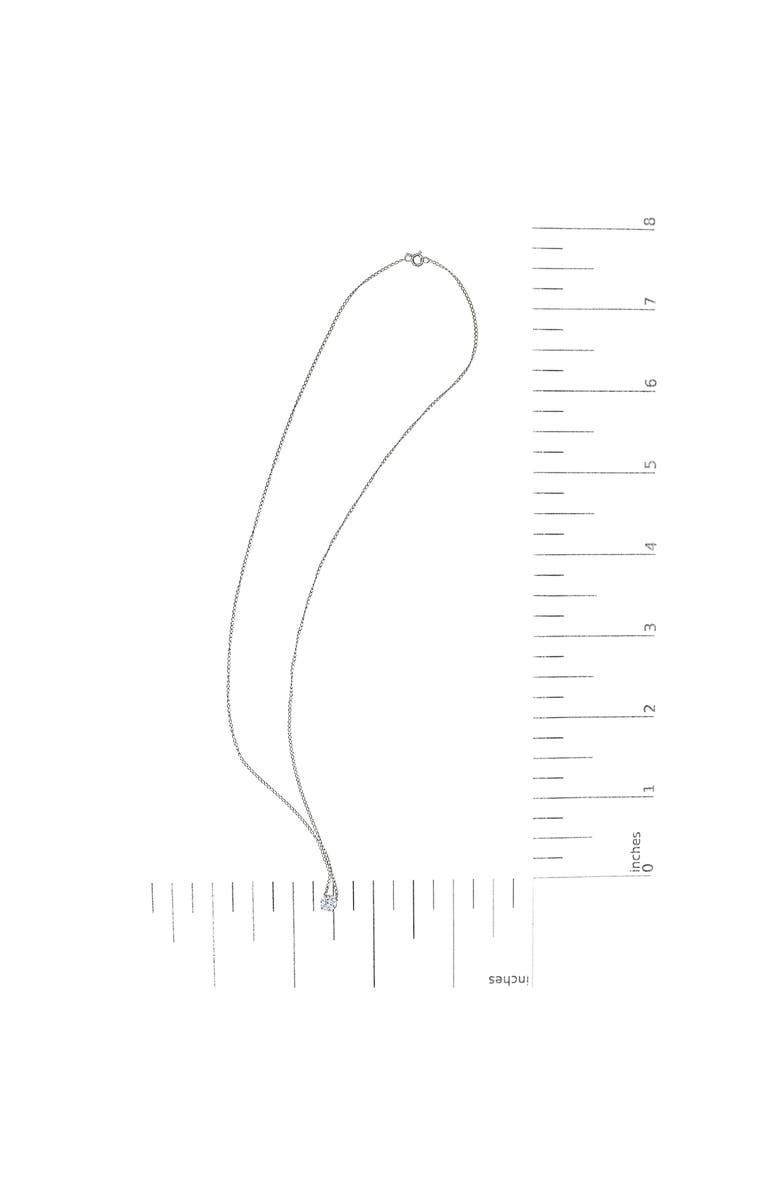 Haus of Brilliance 14K Gold Floating 1/2 Cttw Lab Grown Diamond Solitaire Pendant Necklace - 18" Inches, Alternate, color, White