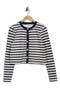 selected Sporty Stripe Knit Navy