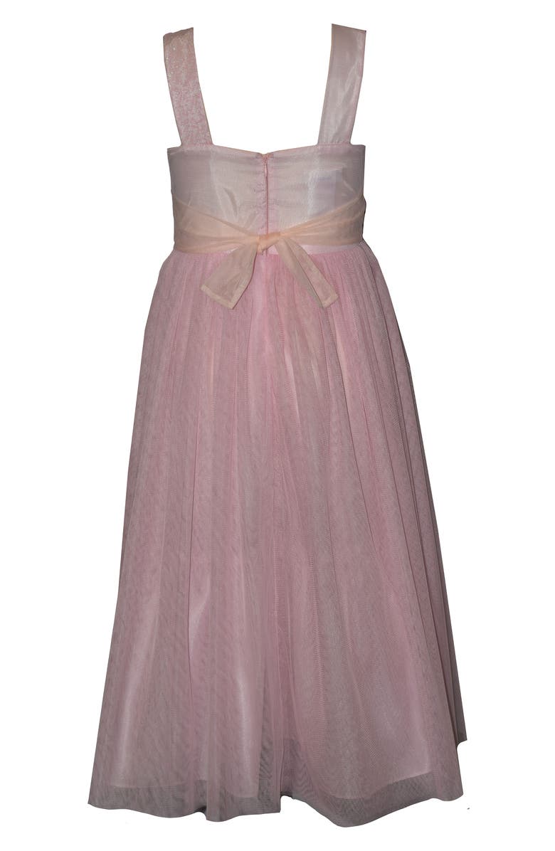 Iris 
Ivy Kids
 Glitter Asymmetric Dress, Alternate, color, Pink