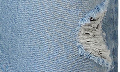 Shop True Religion Bobbi Distressed Baggy Wide Leg Jeans In Aqua Marine