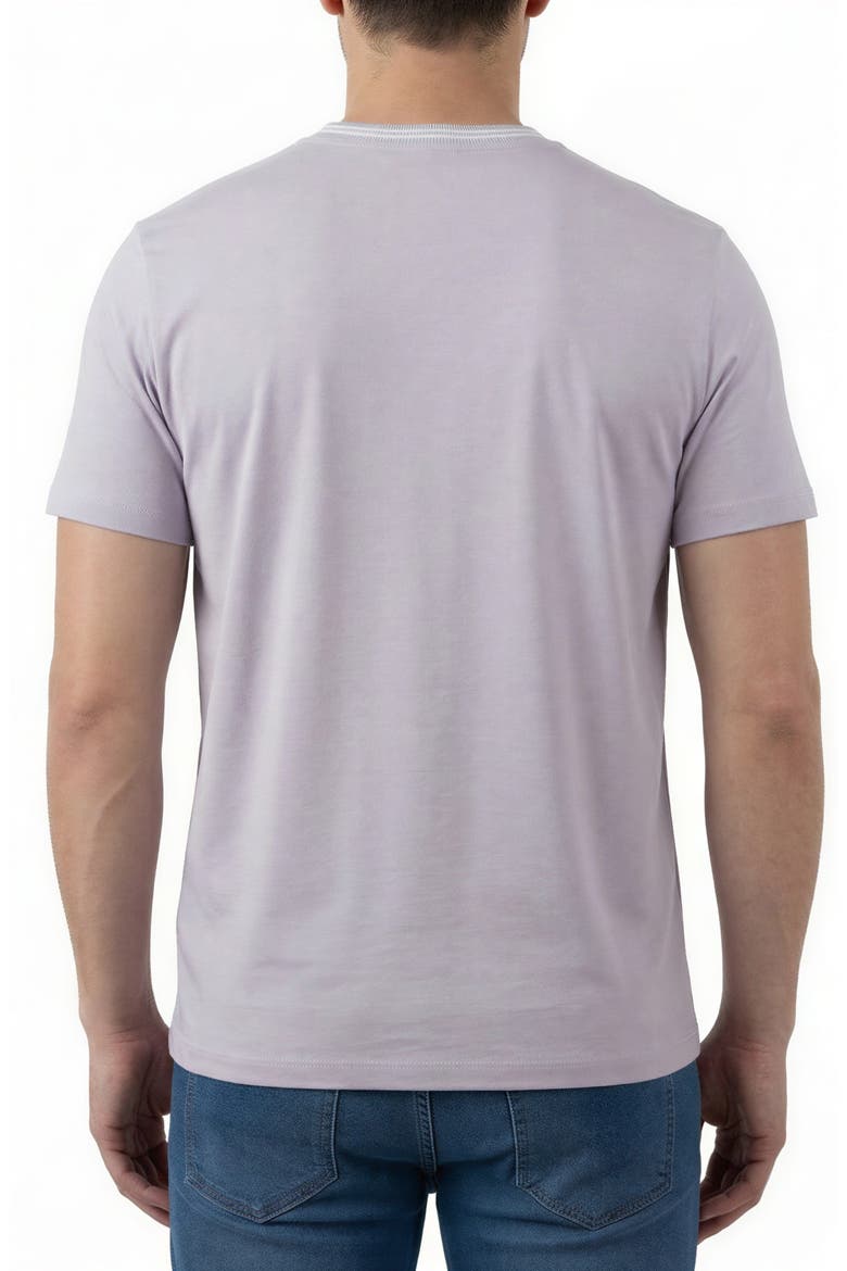 Cotton Crewneck T-Shirt, Alternate, color, 51 LILAC