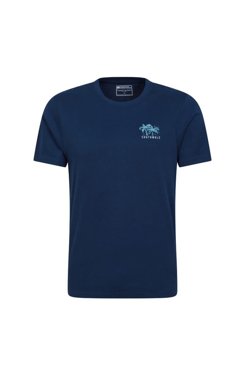 Southwold Back Print Natural T-Shirt, Main, color, Dark Blue