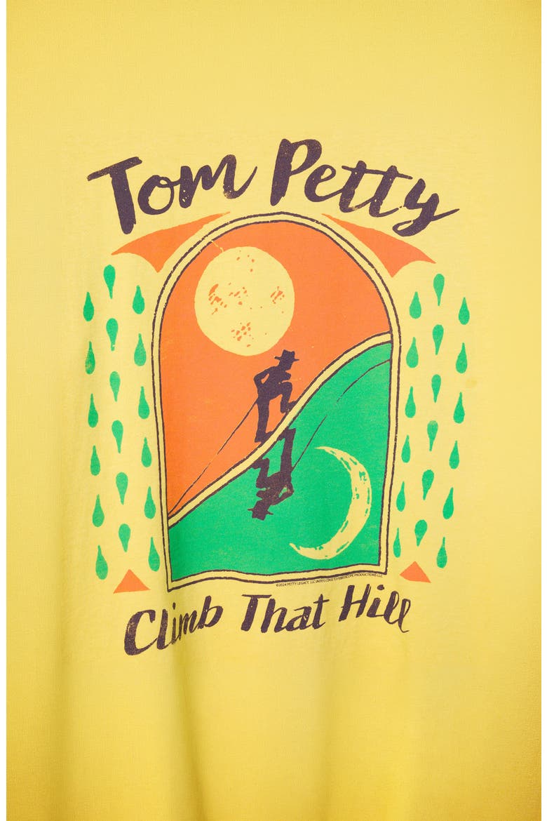 Tom Petty Climb That Hill Graphic T-Shirt, Alternate, color, DUSTY CITRON