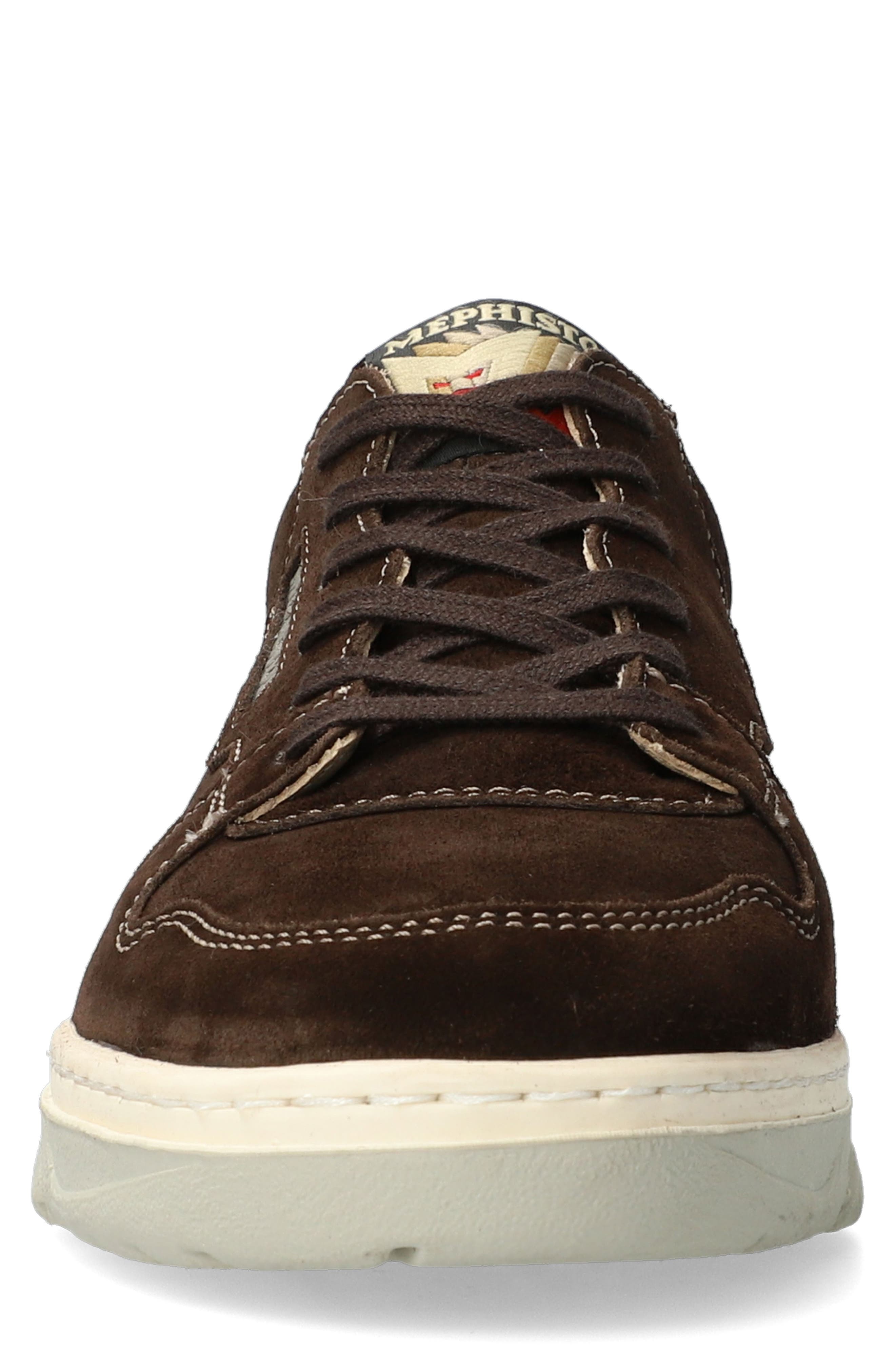 Marius Suede Sneaker, Alternate, color, DARK BROWN
