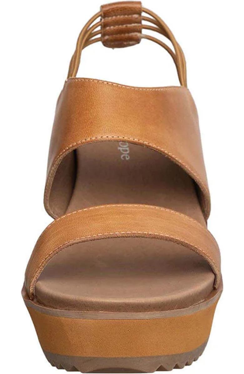ANTELOPE Cachet Platform Wedge Sandal, Alternate, color, Taupe