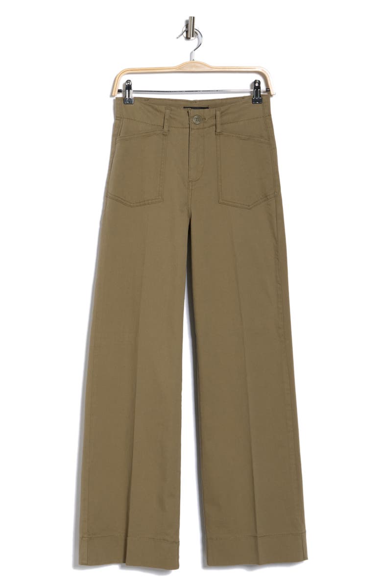 Bagatelle Stretch Cotton Wide Leg Pants, Alternate, color,