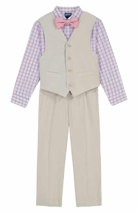 Nautica Kids' Khaki 4-Piece Vest Set