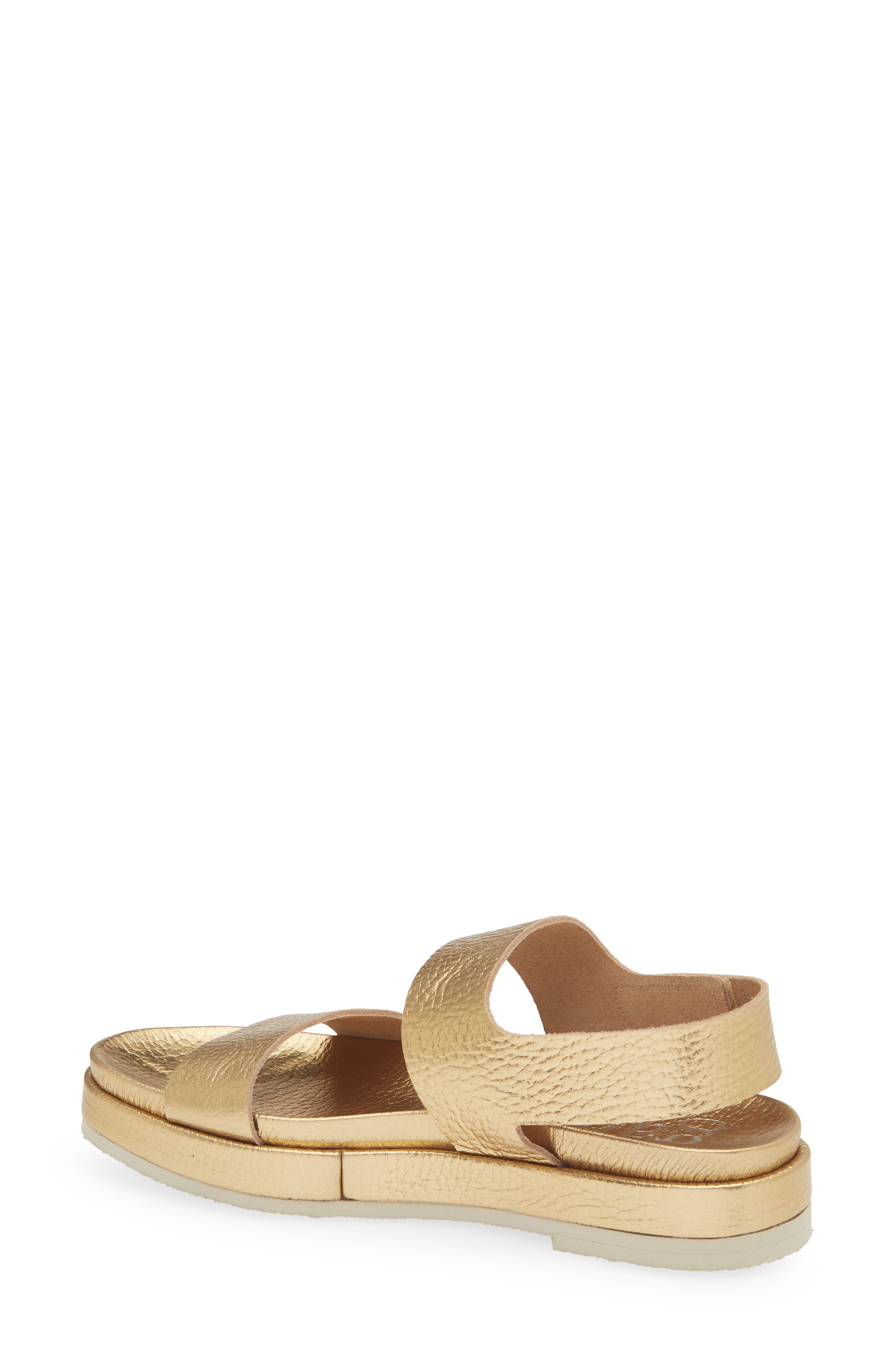 Pedro Garcia Jamili Slingback Platform Sandal, Alternate, color, Gold Cervo