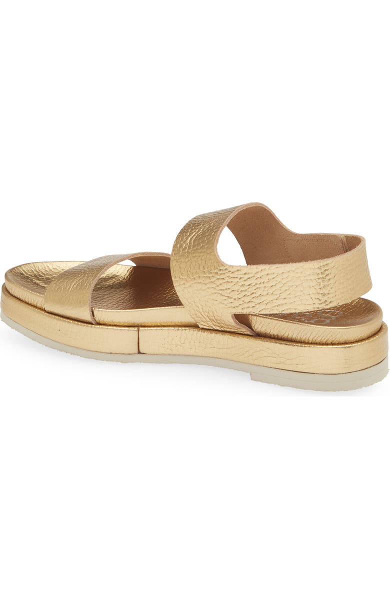 Pedro Garcia Jamili Slingback Platform Sandal, Alternate, color, Gold Cervo