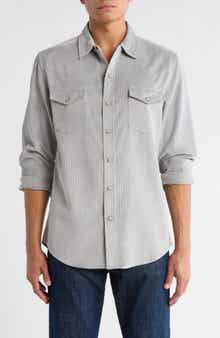 WEATHERPROOF VINTAGE Stretch Corduroy Western Shirt