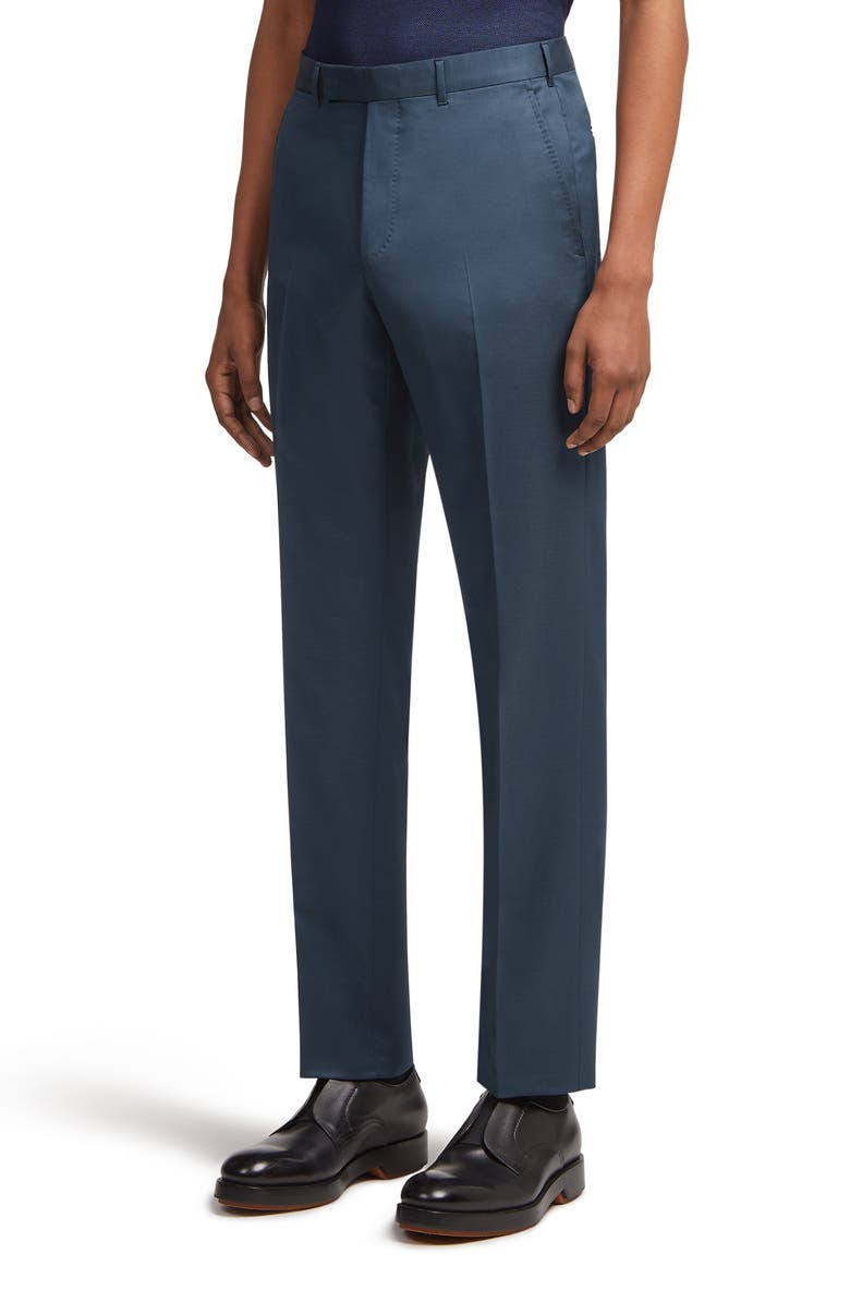 ZEGNA Centoventimila Couture Wool Suit, Alternate, color, Petrol Blue