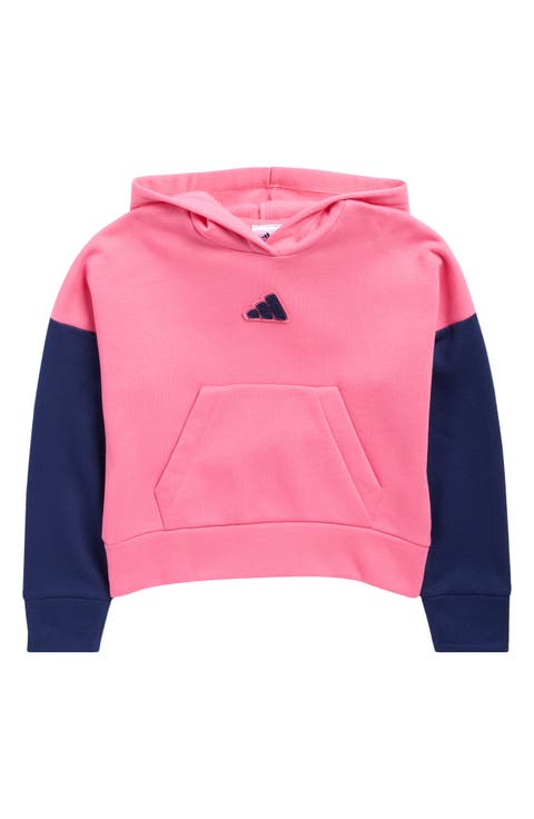 Kids' Logo Colorblocked Fleece Hoodie (Big Kid)