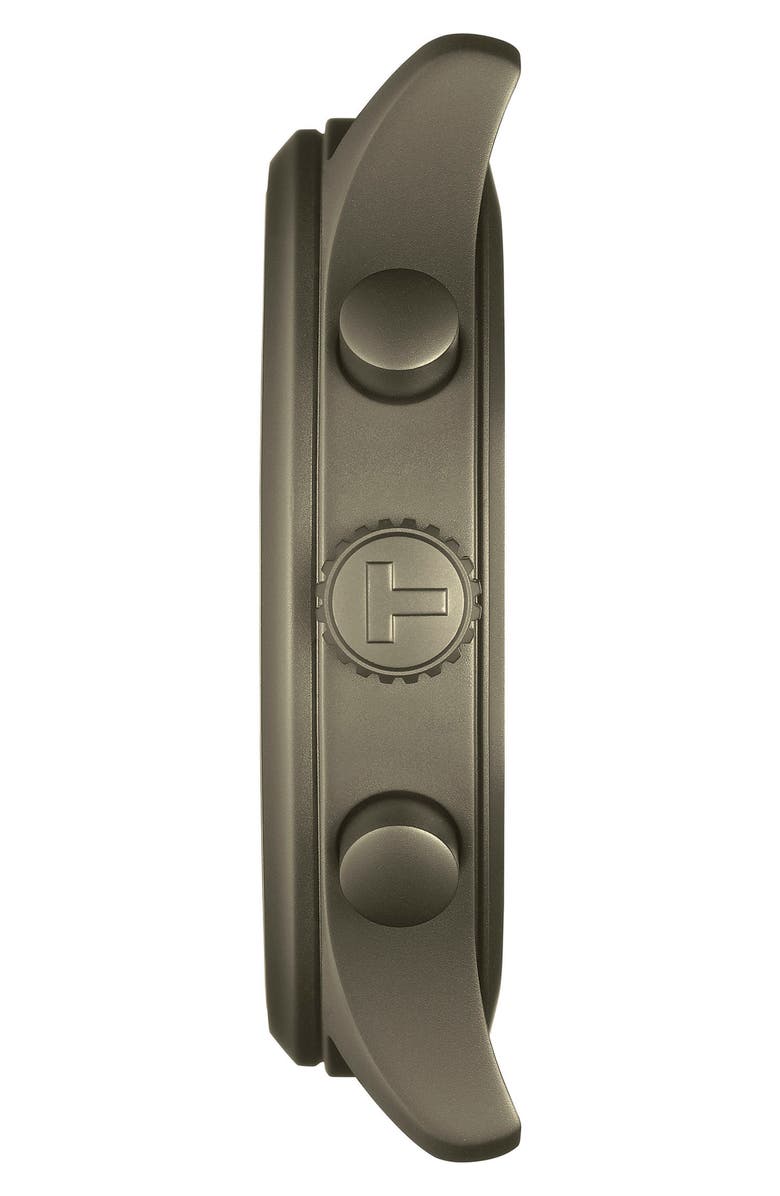 Tissot Chrono XL Chronograph Leather Strap Watch, 45mm, Alternate, color, Beige