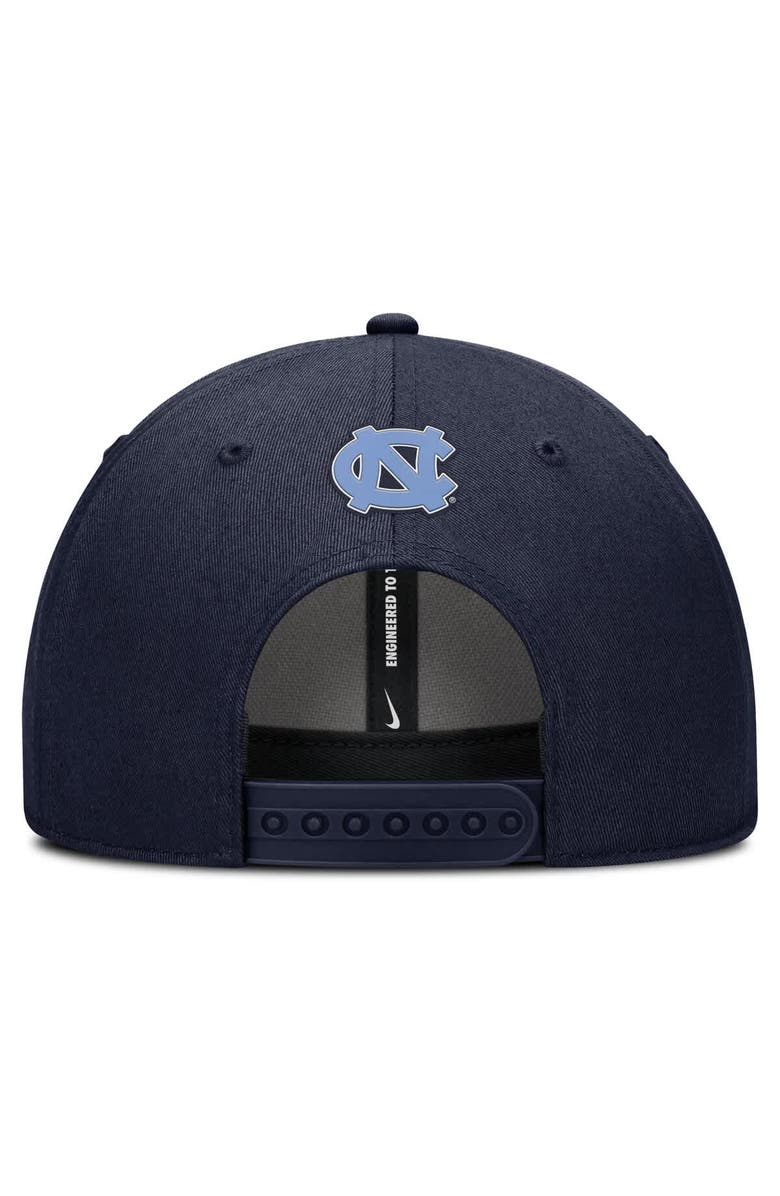 Nike Men's Nike Navy North Carolina Tar Heels Rise Practice Adjustable Hat, Alternate, color, Navy