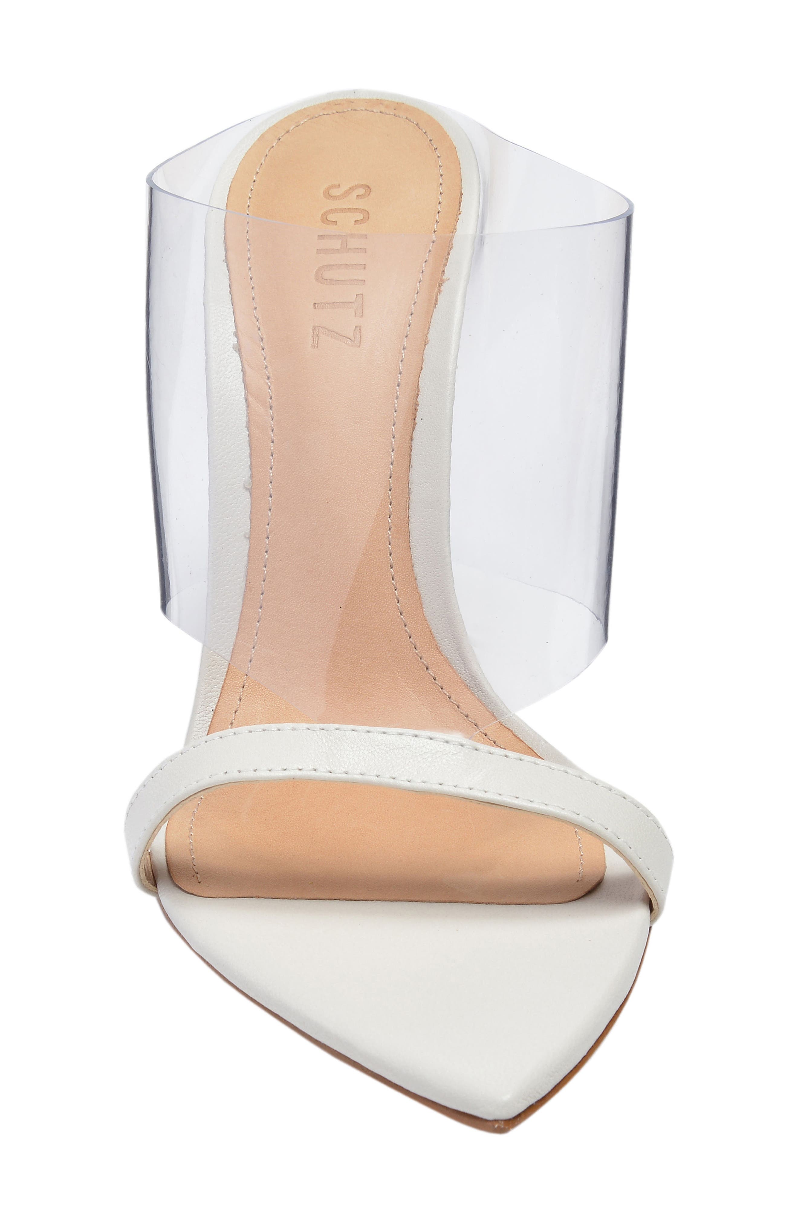 Schutz x Adriana Lima Naked Mule, Alternate, color, 