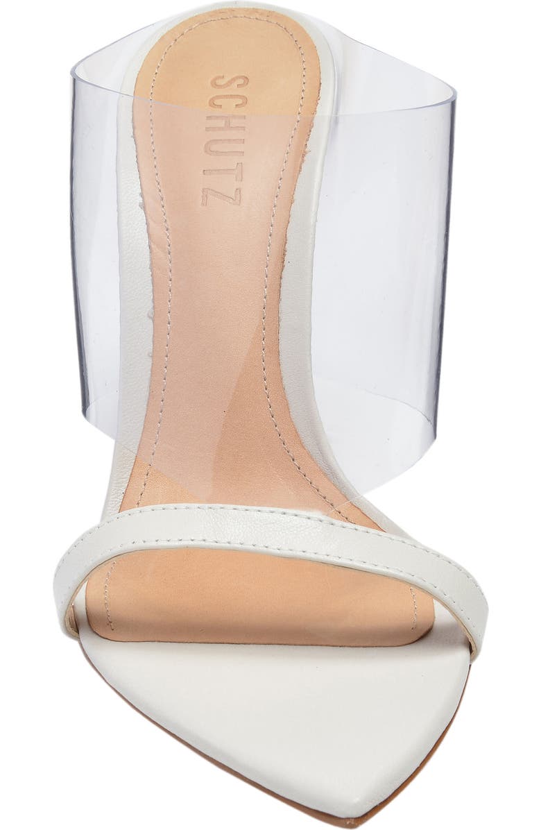 Schutz x Adriana Lima Naked Mule, Alternate, color,