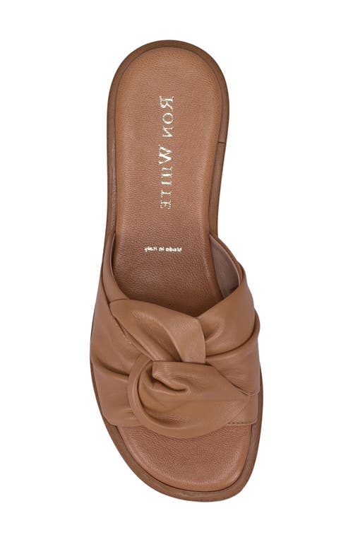 Ron White Veronica Slide Sandal In Caramel