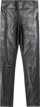 PixieLane Kids' Liquid Mid Rise Leggings