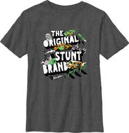 Hot Wheels Boys' The Original Stunt Brand Graphic Short Sleeve T-Shirt
