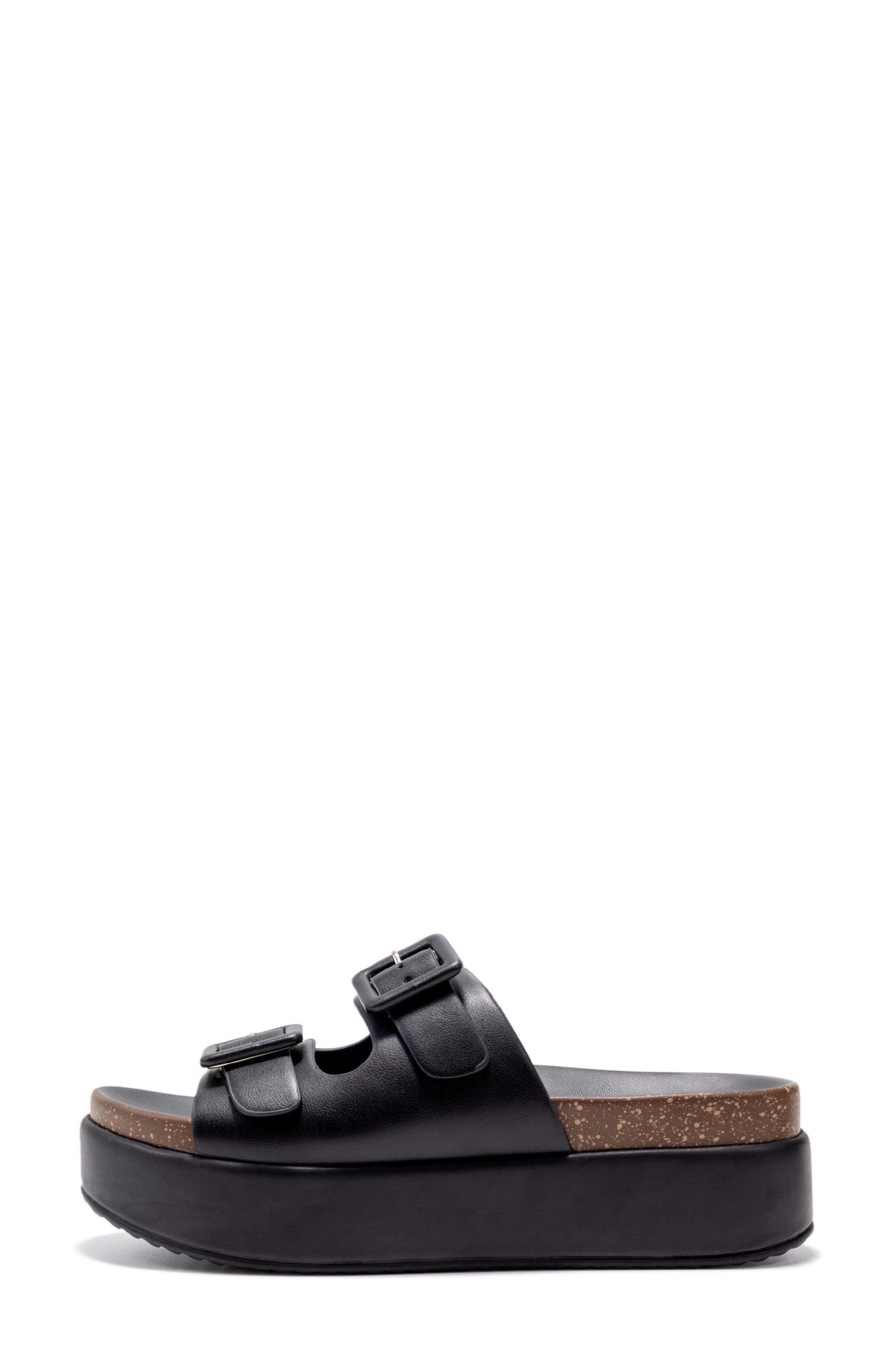 Project Cloud Skylar Slide Sandal, Alternate, color, Black
