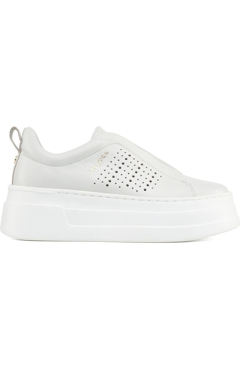 JSlides Footwear Bella Sneaker, Alternate, color, White