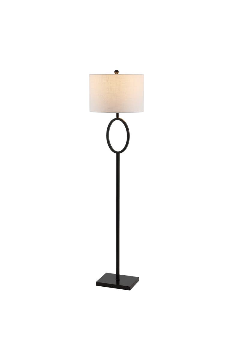 JONATHAN Y April Metal Modern Contemporary LED Floor Lamp, Alternate, color, Oil Rubbed Bronze