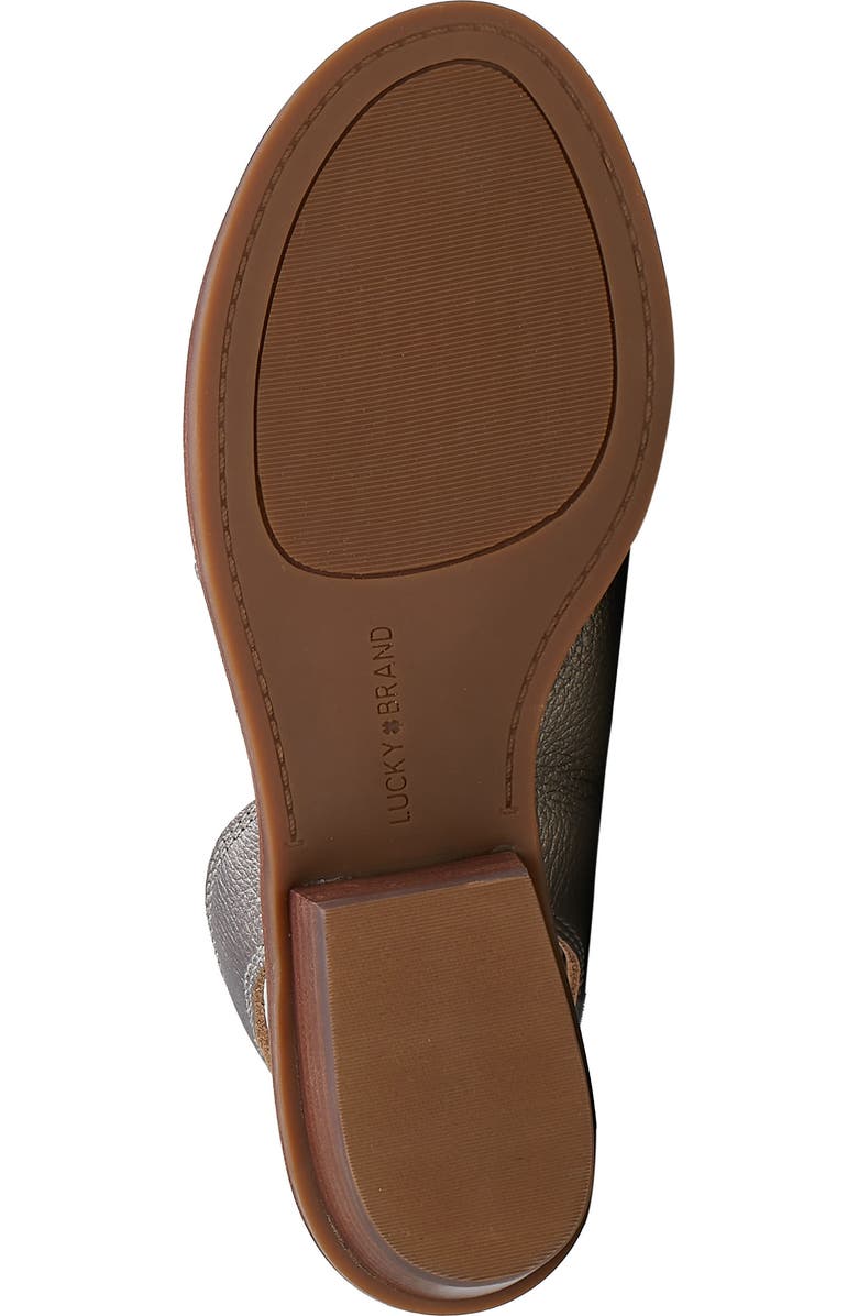 Lucky Brand Safello Asymmetric Slingback Sandal, Alternate, color,