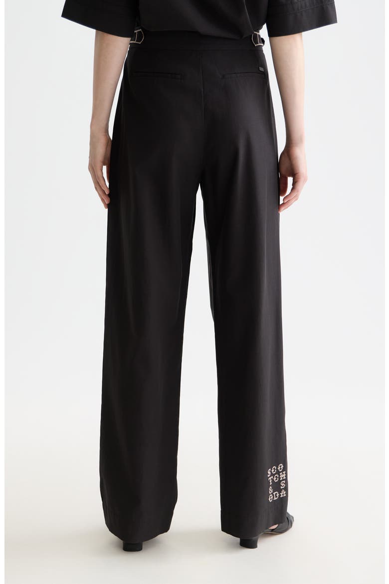 Quinn Wide Leg Pants, Alternate, color, METEORITE
