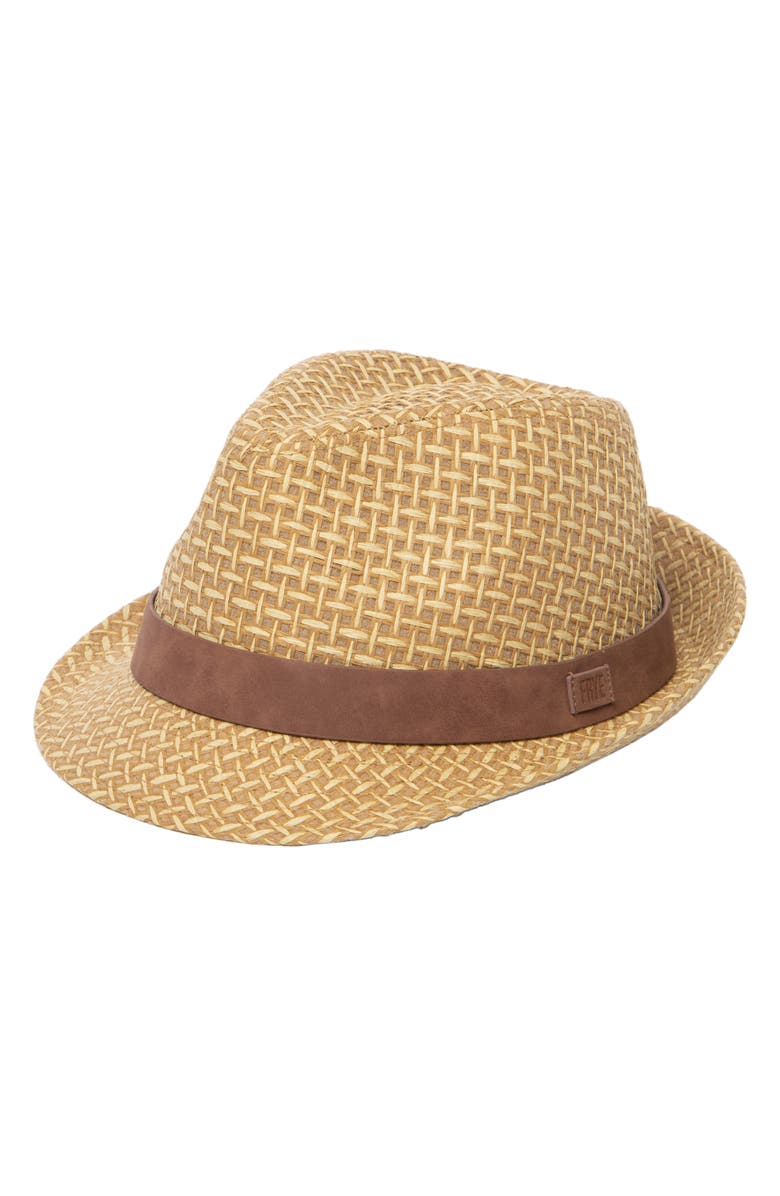 San Diego Hat Stingy Brim Fedora, Main, color, Natural