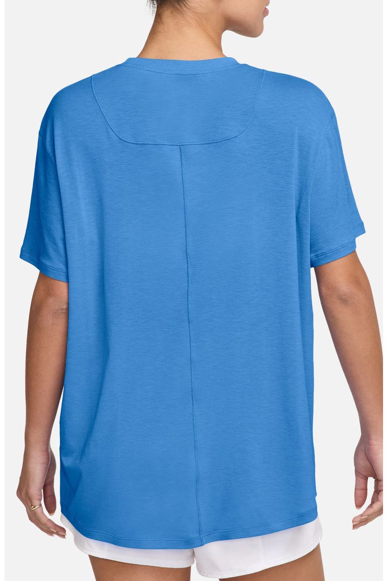 One Relaxed Dri-FIT T-Shirt, Alternate, color, 412 UNVBLU/WHITE