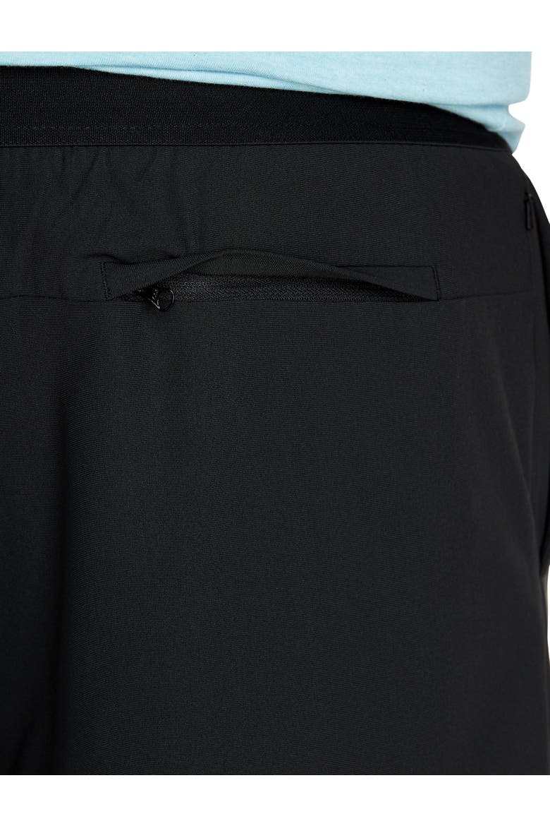Big & Tall Commuter Shorts, Alternate, color, BLACK
