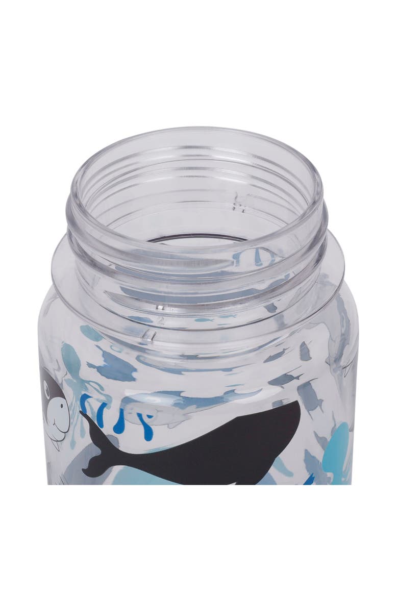 Bubbles The Shark Tritan 11.8floz Water Bottle, Alternate, color, Hawaiian Blue