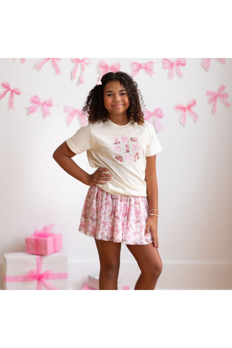 Cowgirl Tutu, Alternate, color, Pink