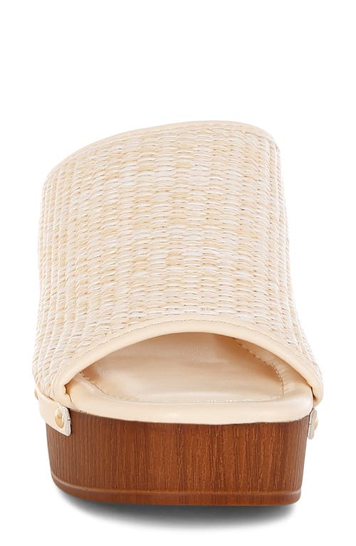 Rag & Co Marengo Platform Sandal In Sand