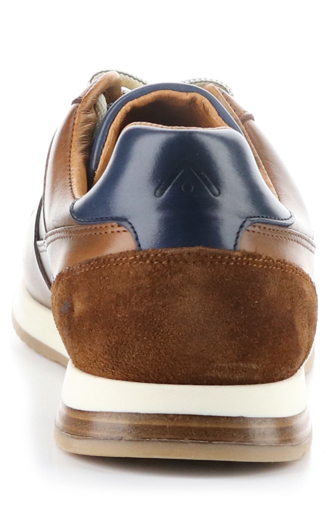 Ambitious 11240 Perforated Sneaker, Alternate, color, Cognac Leather