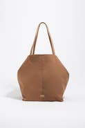 Bimba y Lola Large Gabardine Shopper Bag