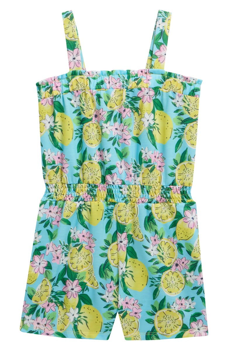 Sara Sara Kids' Lemon Print Romper, Main, color, 