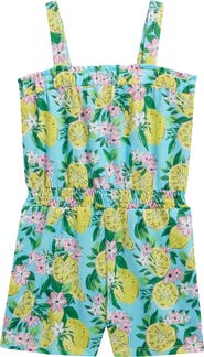 Sara Sara Kids' Lemon Print Romper
