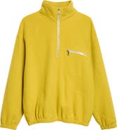 RIER Wool Fleece Half Zip Sweatshirt