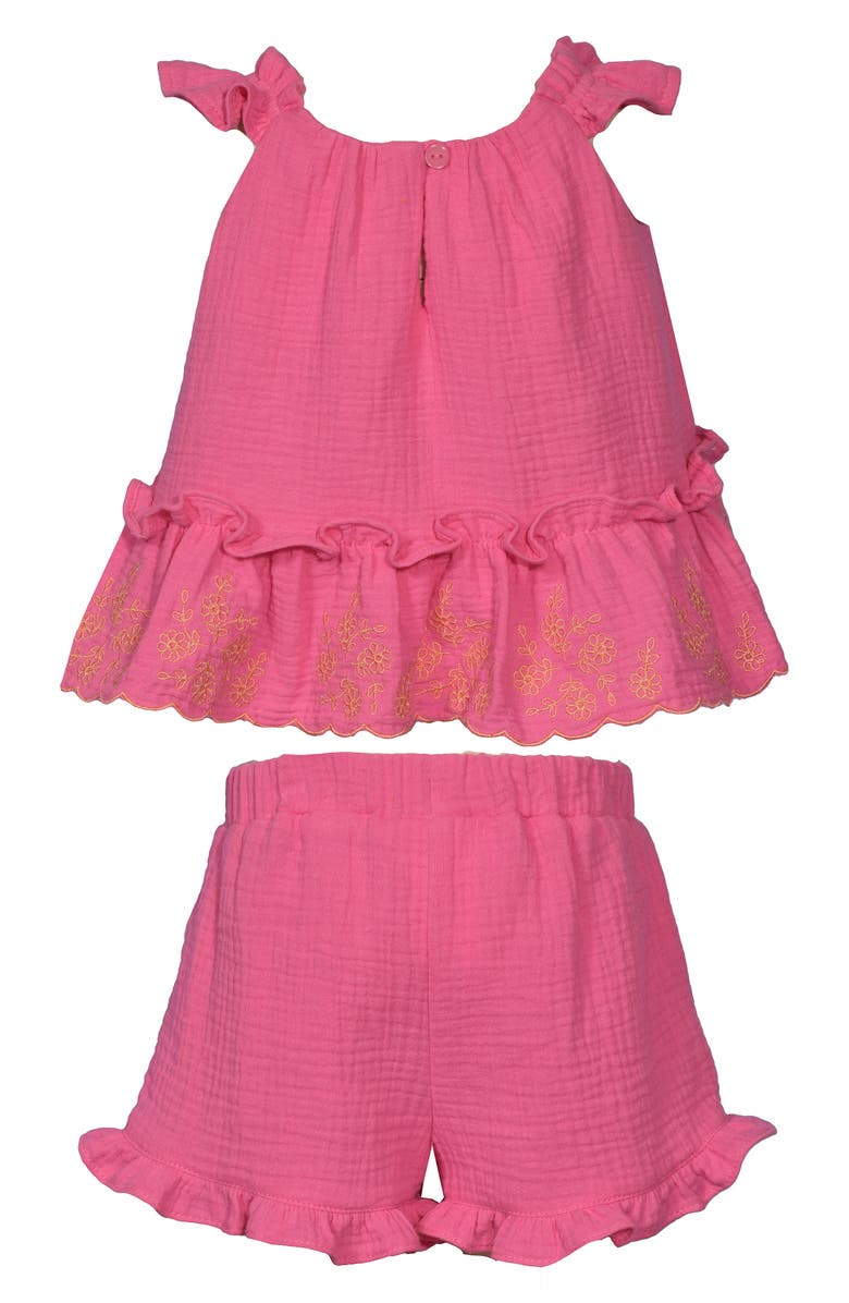 Iris & Ivy Kids' Cotton Gauze Tank & Shorts Set, Alternate, color,