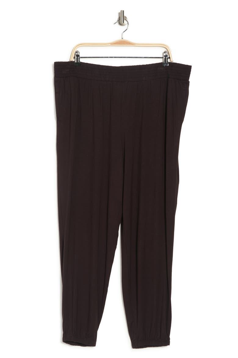 Print Jogger Pants, Alternate, color, BLACK