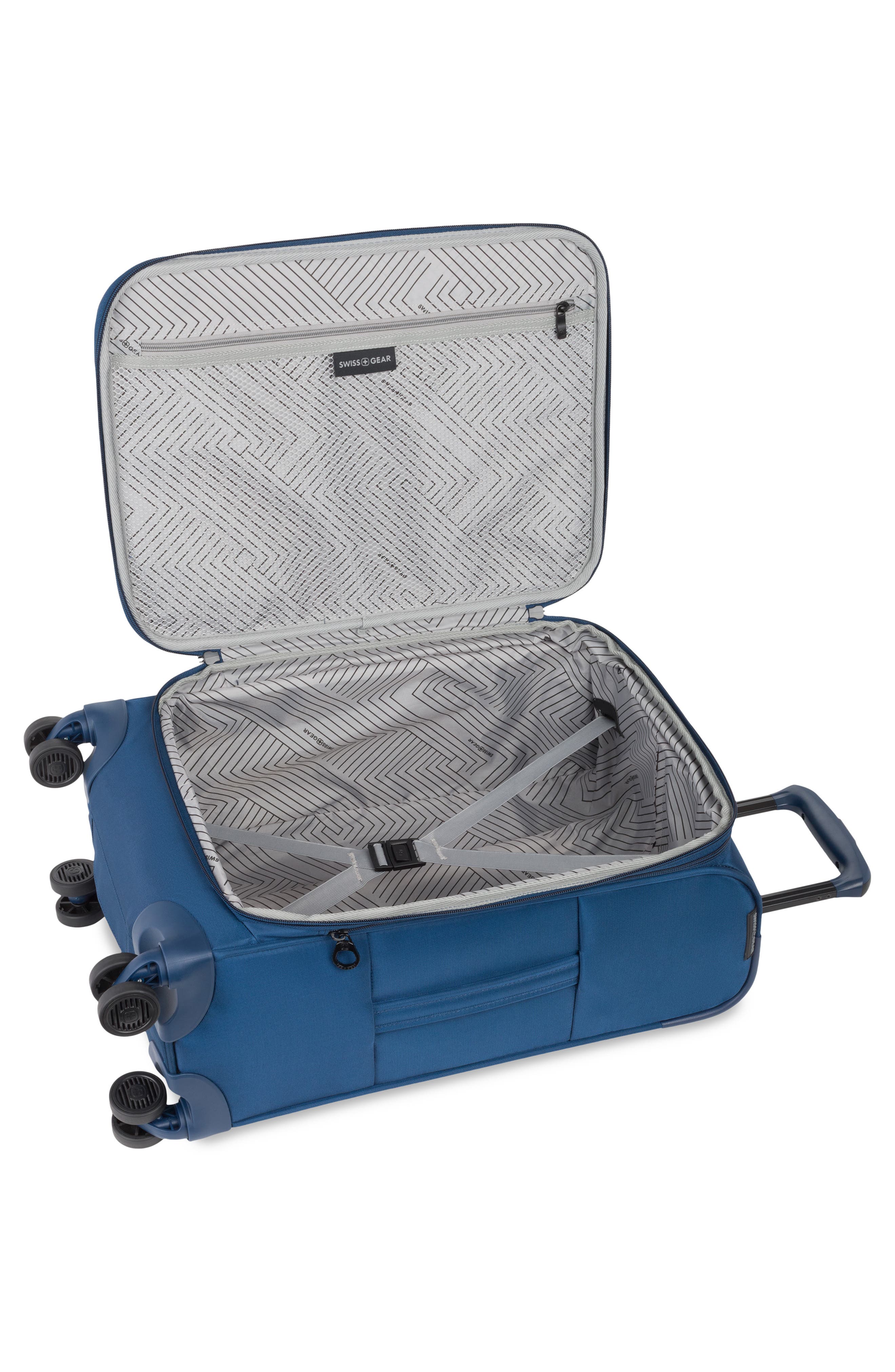 SWISSGEAR Checklite Carry-On Spinner Suitcase, Alternate, color, 