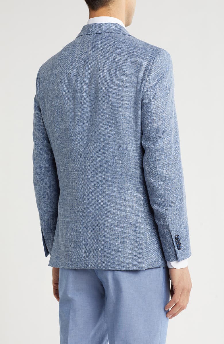 Tommy Hilfiger Solid Stretch Suit Jacket, Alternate, color, Blue