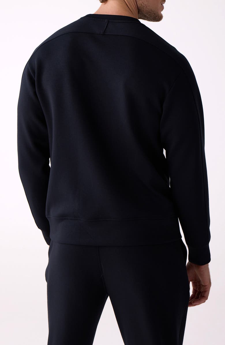 Centerline Athletics Après Men's Crew Sweatshirt, Alternate, color, Black