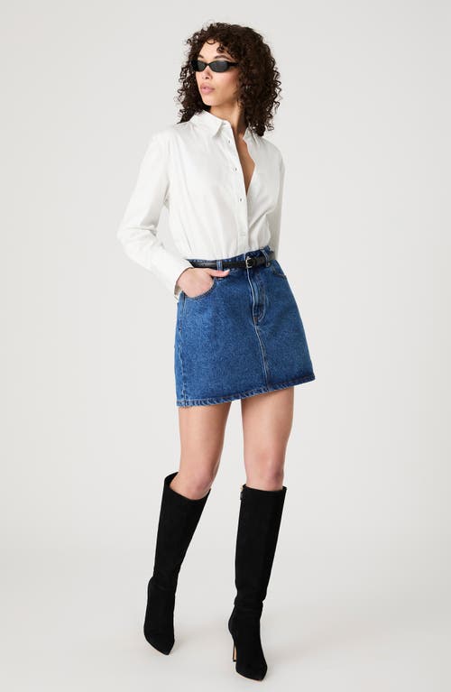 French Connection Pinstripe Cotton Poplin Button-up Shirt In Multi