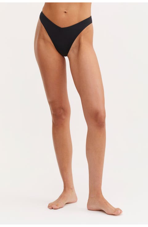 Timeless Chic Iman  High Leg Swim Bottom