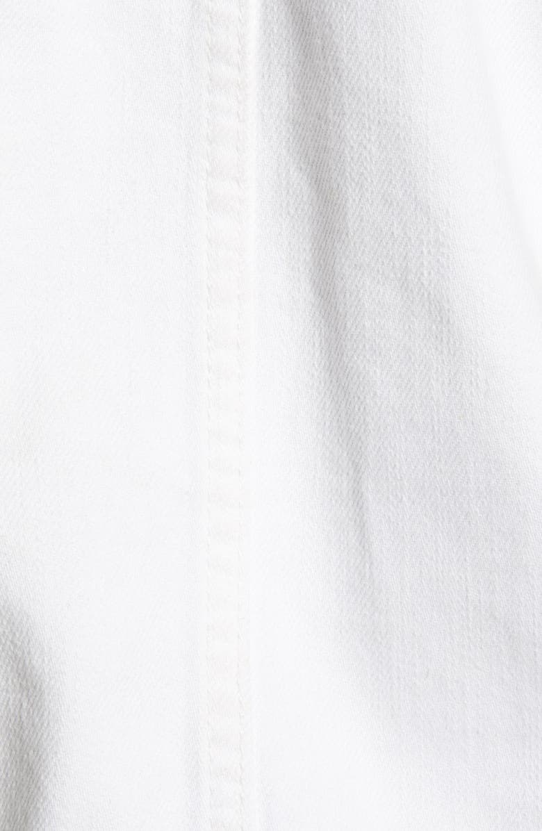 BLANKNYC Fray Hem Denim Trucker Jacket, Alternate, color, 