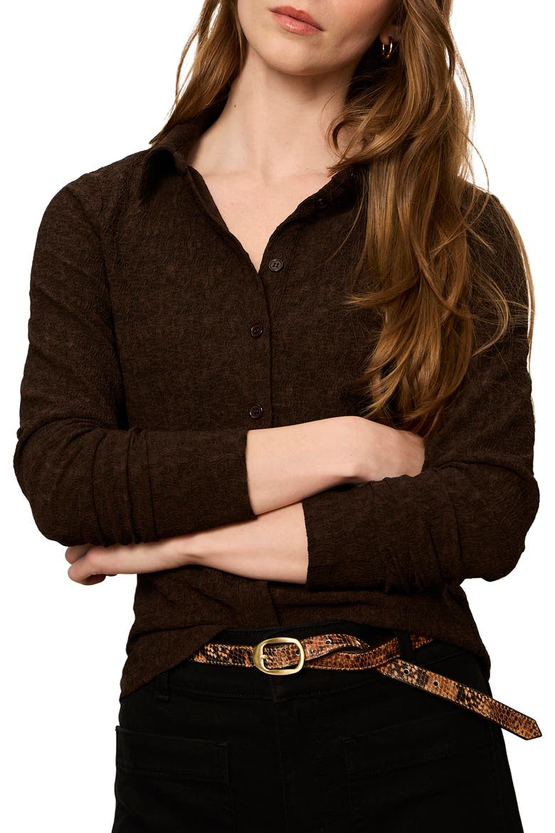 Dreamer Shirt, Alternate, color, ESPRESSO BROWN MARTINI